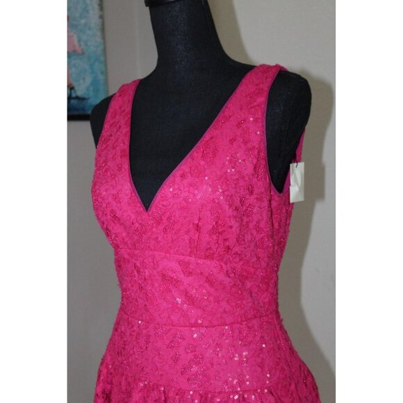 NEW BCBGMAXAZRIA  sequin legally blonde dress 6 - Picture 2 of 8